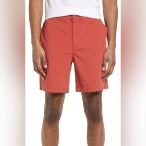 Treasure & Bond Men’s Elastic Waist Shorts in Orange Size 2XL NWT